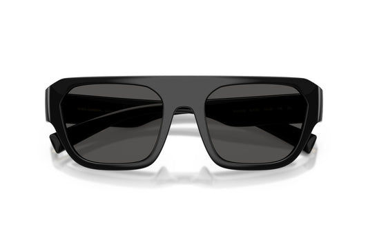 Dolce & Gabbana DG6206/S Square Sunglasses in Grey Black, detail view
