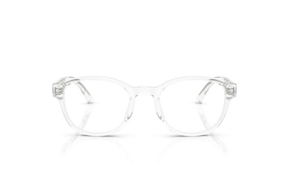 Emporio Armani EK3012U Oval Eyeglasses in Crystal Clear, front view