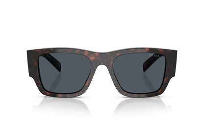 Prada PR10ZS Square Sunglasses in Dark Grey Tortoise, front view
