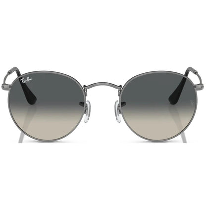 Ray-Ban RB3447I Round Sunglasses in Green Gunmetal, front view