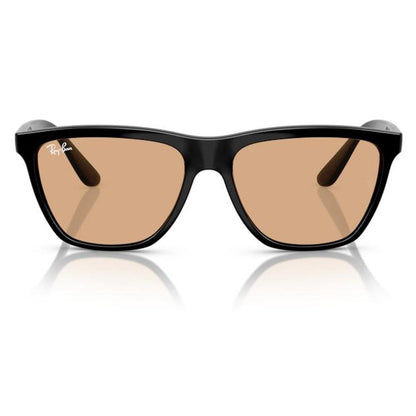 Ray-Ban RB4442I Square Sunglasses in Black / Brown, front view