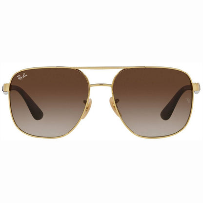 Ray-Ban RB3678I Sunglasses in Brown Gold, front view
