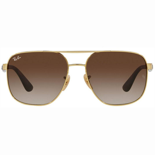 Ray-Ban RB3678I Sunglasses in Brown Gold, front view