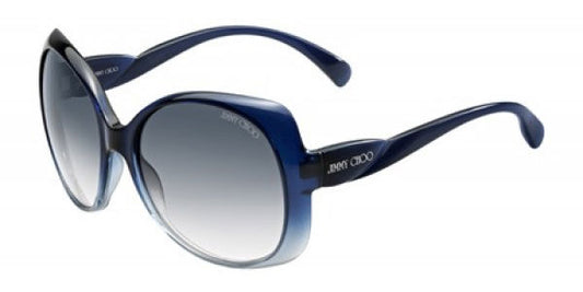 Jimmy Choo DAHLIA/S Round Sunglasses in Grey Green, front view