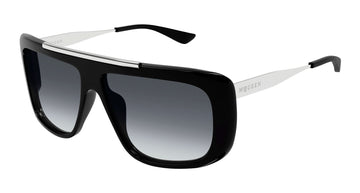 GRADIENT GREY LENSES WITH SHINY BLACK FRAME