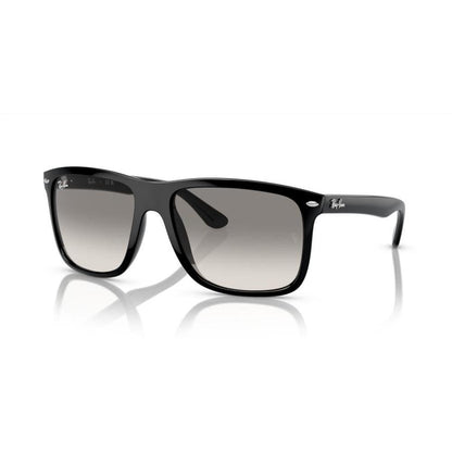 Ray-Ban RB4547 Wayfarer Sunglasses in Light Grey Black, side view