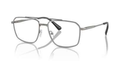 Michael Kors MK3084 Pilot Eyeglasses in Clear Gunmetal, front view