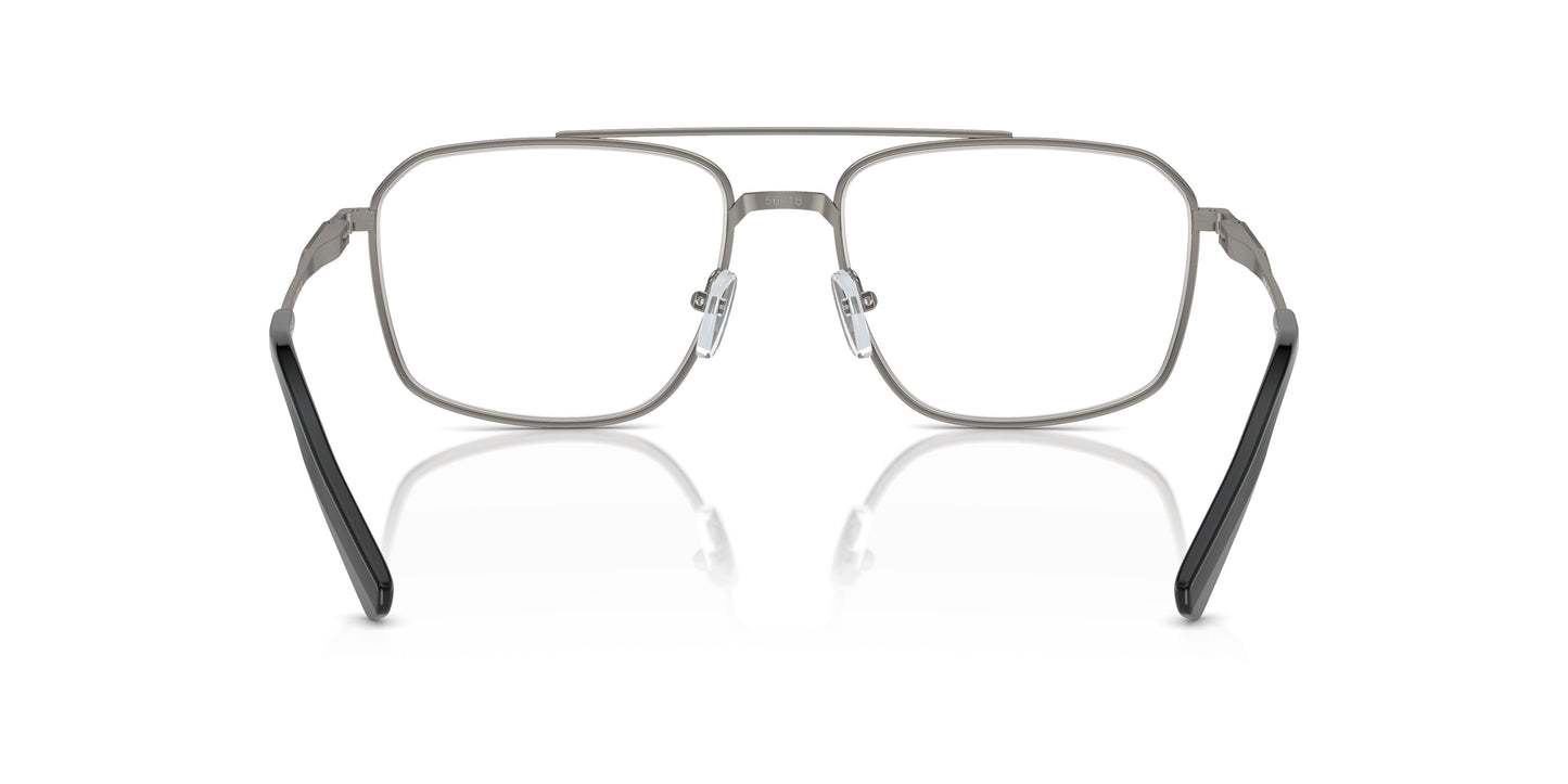 Michael Kors MK3084 Pilot Eyeglasses in Clear Gunmetal, angle view