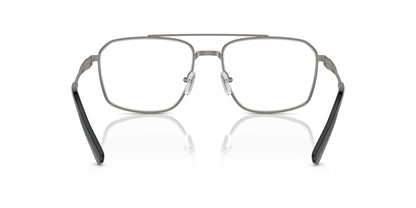 Michael Kors MK3084 Pilot Eyeglasses in Clear Gunmetal, angle view