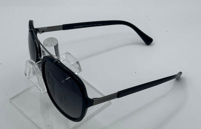Dolce & Gabbana DG4218S Pilot Sunglasses in Grey Gradient / Black, front view