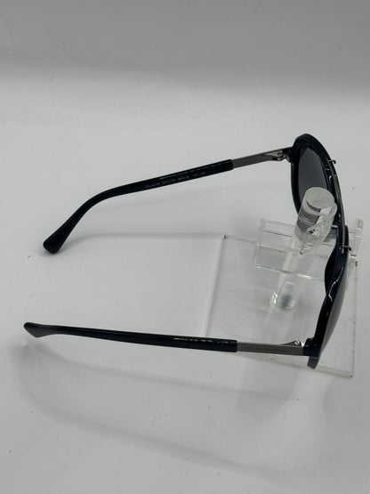 Dolce & Gabbana DG4218S Pilot Sunglasses in Grey Gradient / Black, side view
