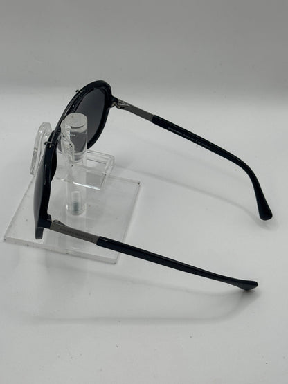 Dolce & Gabbana DG4218S Pilot Sunglasses in Grey Gradient / Black, detail view