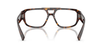 Dolce & Gabbana DG3406 Pilot Eyeglasses in Havana / Tortoise, side view