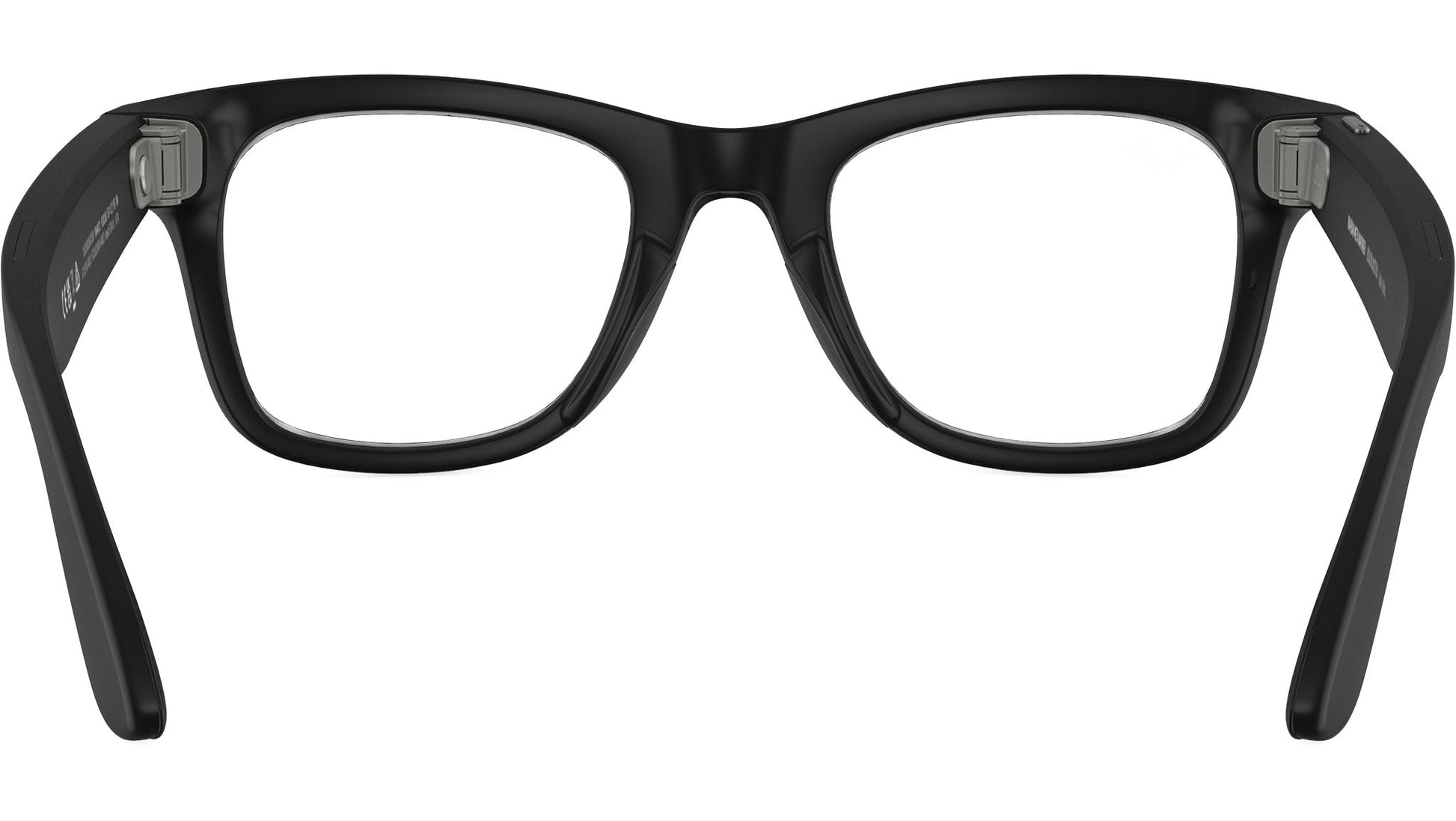 Rayban RW4012 in Clear Lenses With Matte Black Frame