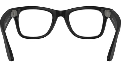 Rayban RW4012 in Clear Lenses With Matte Black Frame