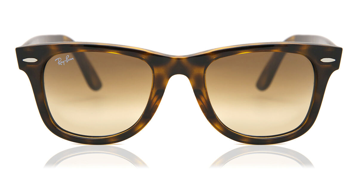 Ray-Ban RB4340 Wayfarer Sunglasses in Brown / Havana, front view