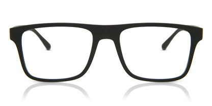 Emporio Armani EA4115 Square Eyeglasses in Black (5801/1W), side view