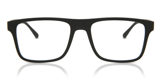 Emporio Armani EA4115 Square Eyeglasses in Black (5801/1W), side view