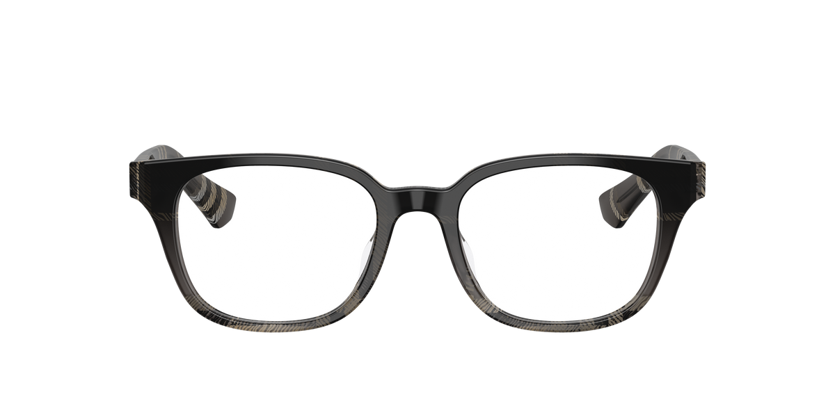 Burberry BE2462 Square Eyeglasses in Check Gradient Grey Frame, front view