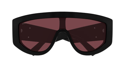 Gucci GG1950S Geometric Sunglasses in Red / Black, side view