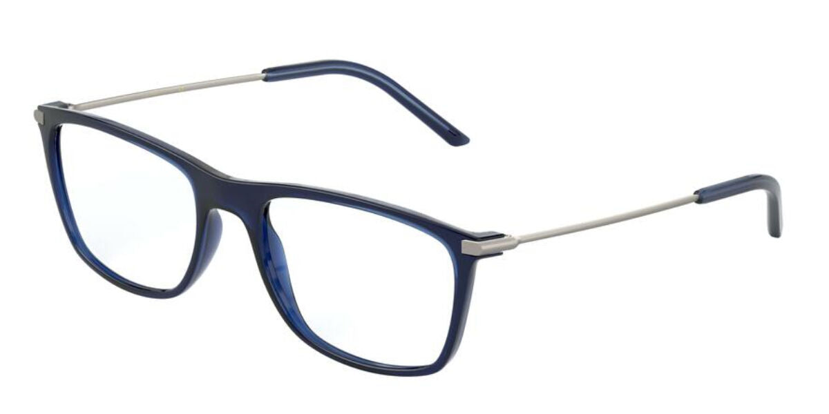 Dolce & Gabbana DG5048 Square Eyeglasses in Clear Blue, front view