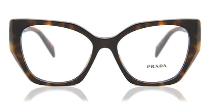 Prada PR18WV Cat Eye Eyeglasses in Tortoiseshell, front view