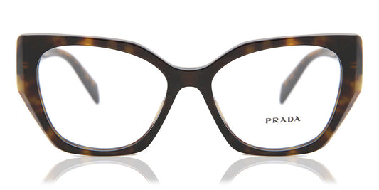 Prada PR18WV Cat Eye Eyeglasses in Tortoiseshell, front view