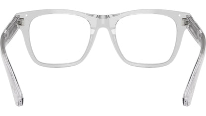 Burberry BE2445 Square Eyeglasses in Demo Lenses With Grey Frame, detail view