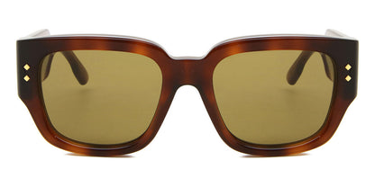 Gucci GG1261S Square Sunglasses in Brown/Havana, angle view