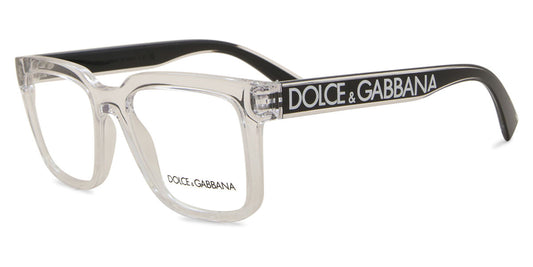 Dolce & Gabbana DG5101 Square Eyeglasses in Clear, side view