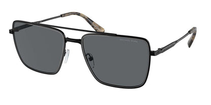 Michael Kors MK1154/S Pilot Sunglasses in Dark Grey Shiny Black, front view