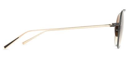 DITA ARTOA 79 Pilot Eyeglasses in Black Iron, angle view