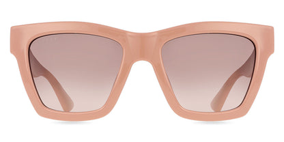 Gucci GG1714S Cat Eye Sunglasses in Gradient Brown / Pink, front view