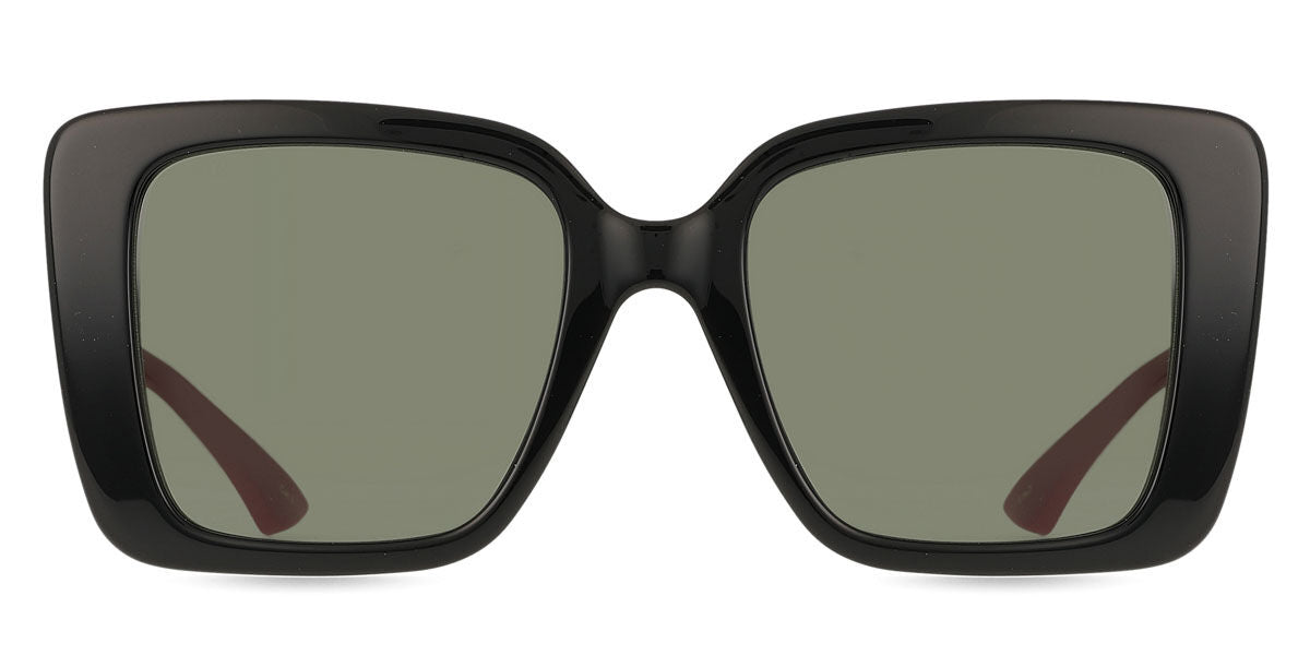 Gucci GG1861S Square Sunglasses in Grey/Black, front view