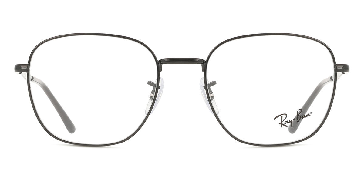 Ray-Ban RX6534 Wayfarer Eyeglasses in Black, front view