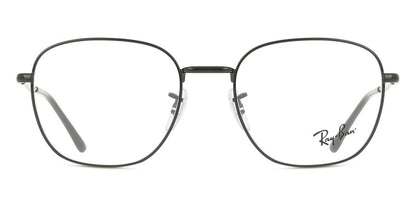 Ray-Ban RX6534 Wayfarer Eyeglasses in Black, front view