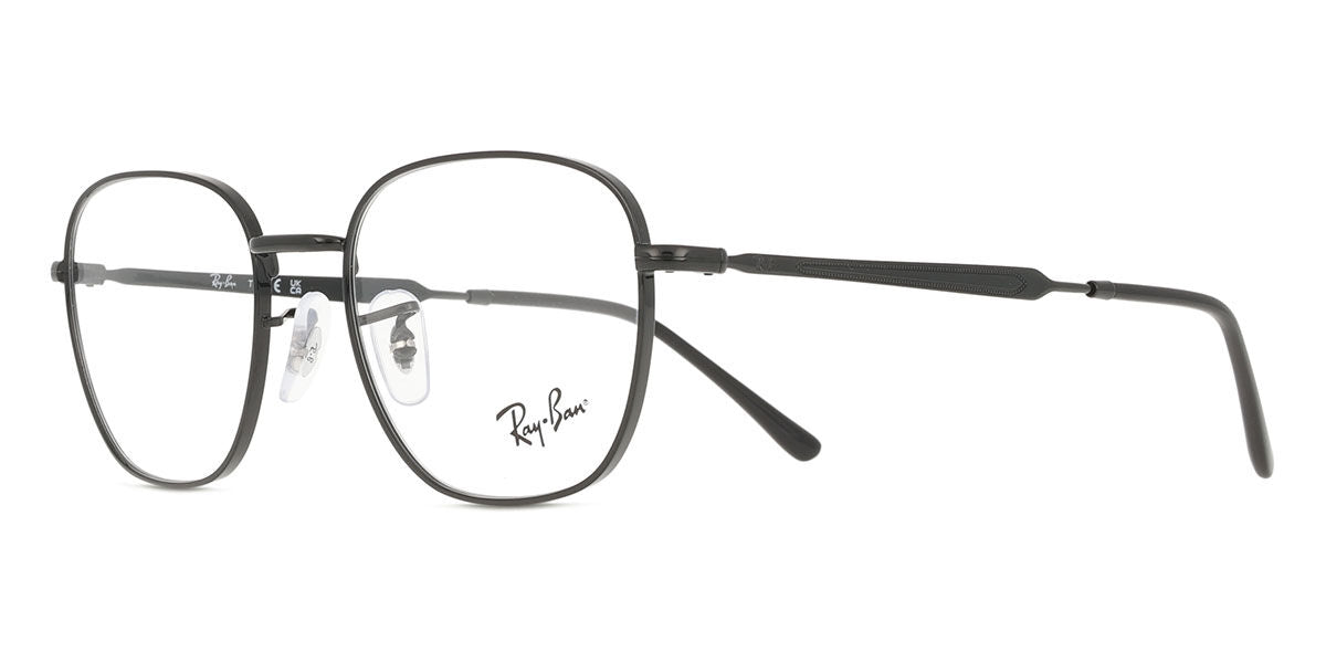 Ray-Ban RX6534 Wayfarer Eyeglasses in Black, side view