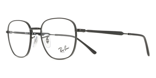 Ray-Ban RX6534 Wayfarer Eyeglasses in Black, side view