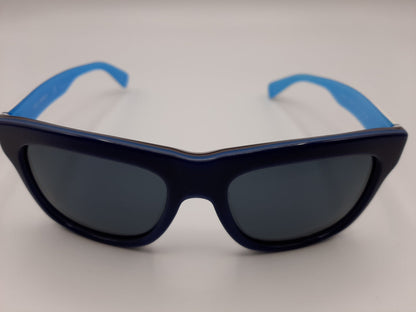 Dolce & Gabbana DG4203 Rectangle Sunglasses in Dark Blue / Blue, front view