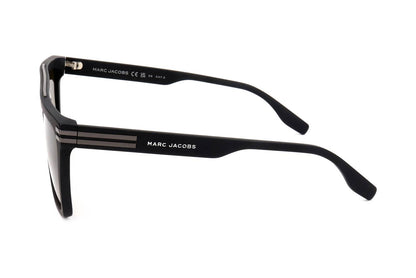 Marc Jacobs MARC717/S Pilot Sunglasses in Gradient Green Brown / Matte Black, front view