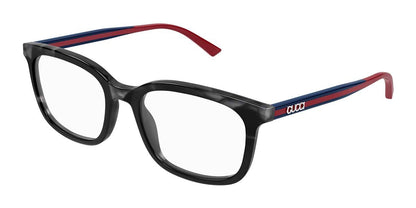 Gucci GG1928O Square Eyeglasses in Clear/Tortoise, front view