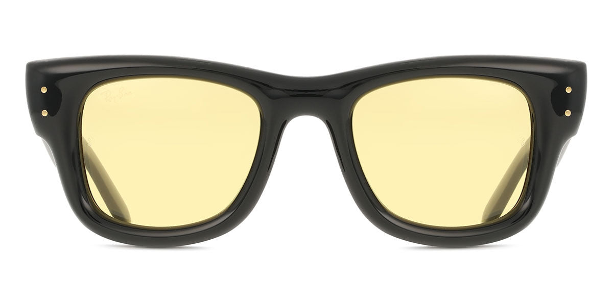 Ray-Ban RB4940 Square Sunglasses in Yellow / Black, front view