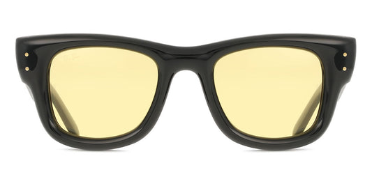 Ray-Ban RB4940 Square Sunglasses in Yellow / Black, front view