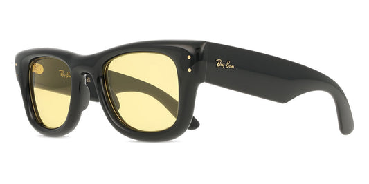 Ray-Ban RB4940 Square Sunglasses in Yellow / Black, side view