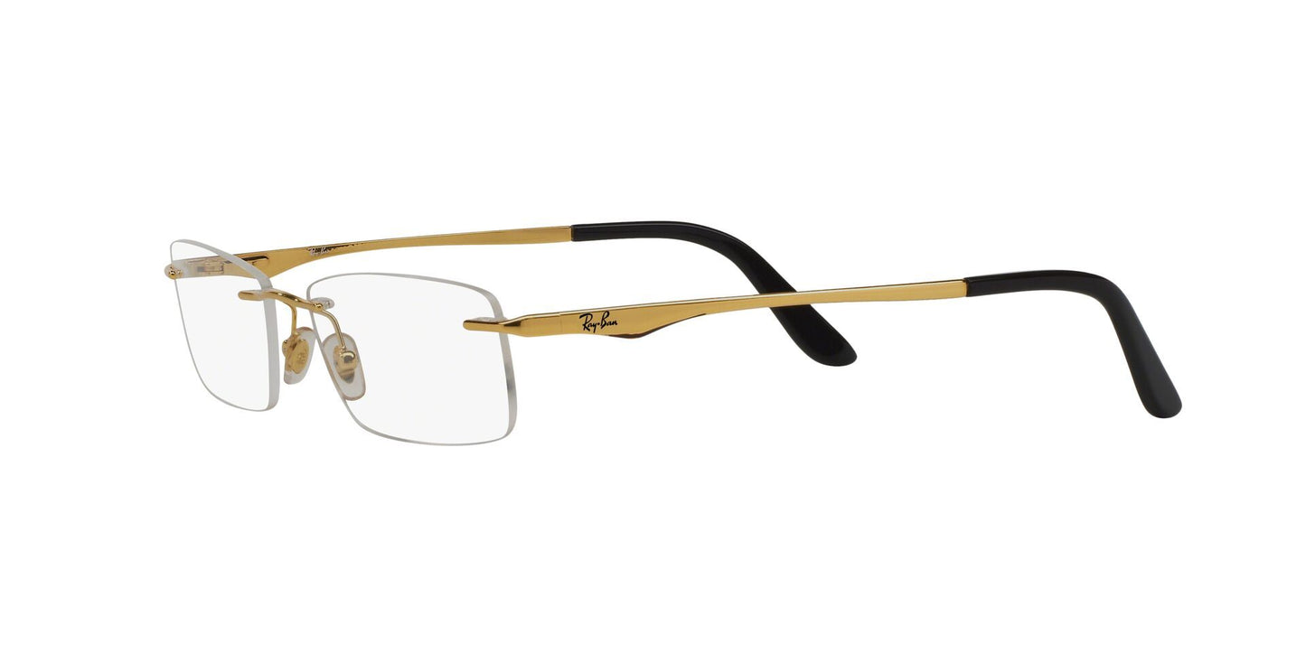 Ray-Ban RX6303I Rectangle Eyeglasses in Arista, side view