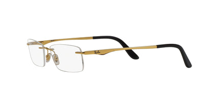 Ray-Ban RX6303I Rectangle Eyeglasses in Arista, side view