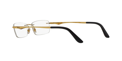 Ray-Ban RX6303I Rectangle Eyeglasses in Arista, detail view