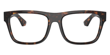 CLEAR DEMO LENSES WITH DARK HAVANA FRAME