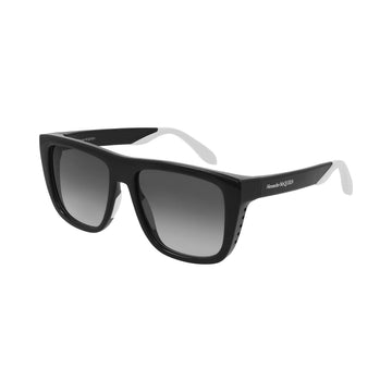 GERY GRADIENT LENSES WITH BLACK FRAME
