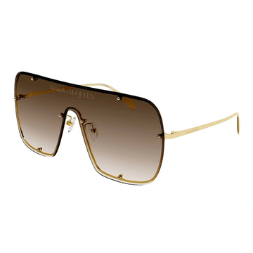 BROWN GRADIENT LENSES WITH GOLD FRAME